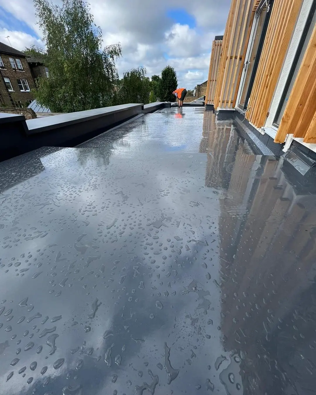 Polyurea coating — field operation