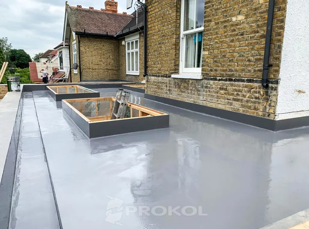 Polyurea coating — field operation