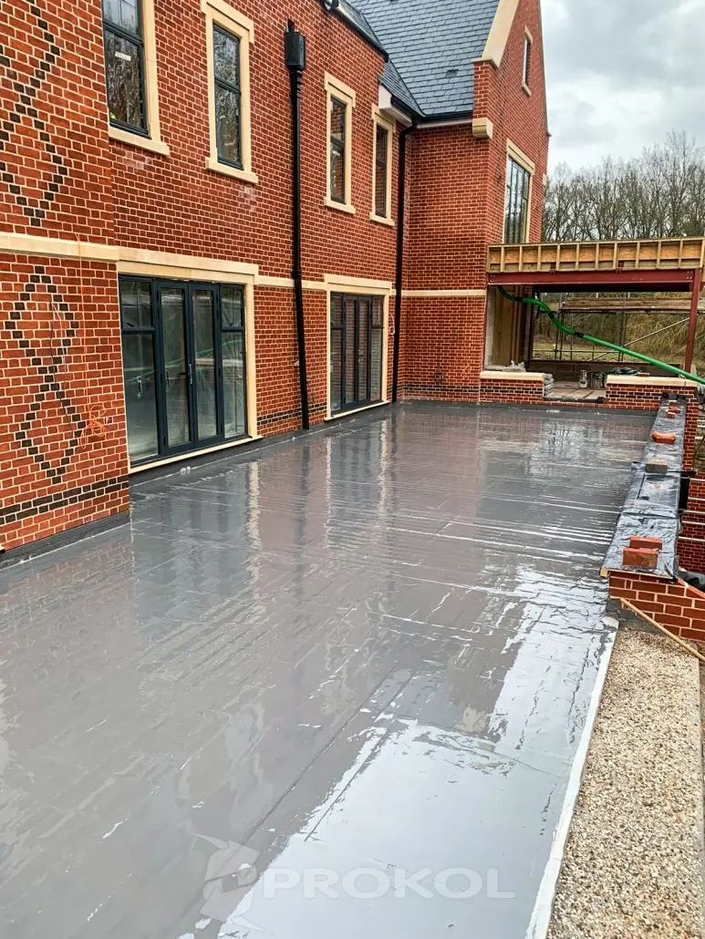 Polyurea coating — field operation